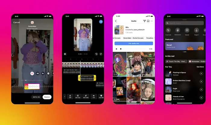 Instagram Will Allow You To Add 20 Audio Tracks to Reels