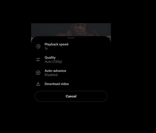 X Checks Auto Advance Mode for Video Viewing