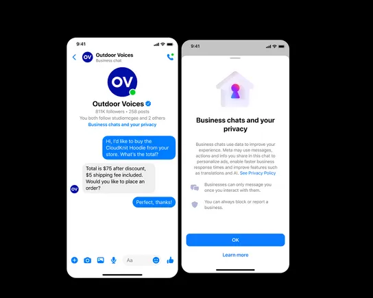 Meta Provides Labels to Enterprise Chats in Messenger