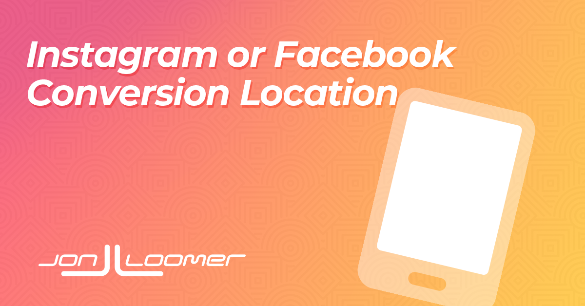 Fb Conversion Location for Visitors Campaigns