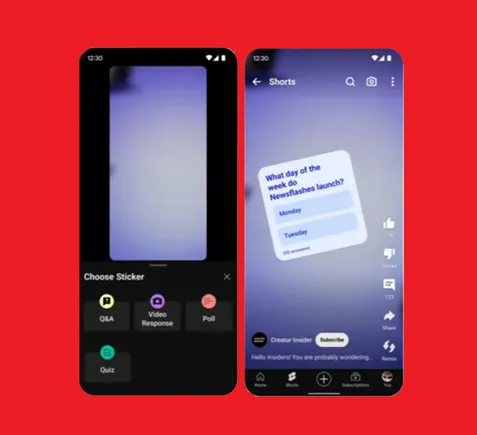 YouTube Expands Voice Replies, Provides Shorts Quiz Sticker