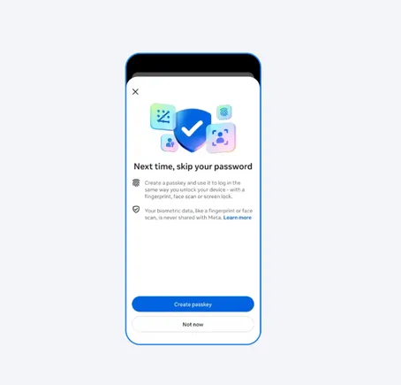 Fb Permits Passkey Entry, Offering Extra Account Safety