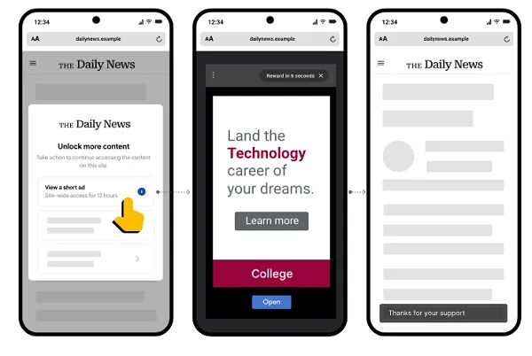 Google Launches ‘Offerwall’ to Assist Publishers Keep Monetization Alternatives