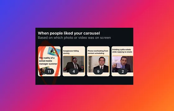 Instagram Assessments Like Counts For Particular person Frames in a Carousel