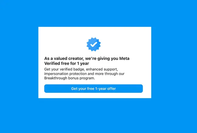 Meta’s Gifting Meta Verified to Chosen Creators