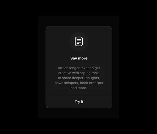 Threads Assessments In-Stream Textual content Enlargement for Longer Updates