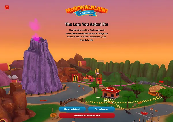 McDonald’s Launches VR Expertise in Meta’s Horizon Worlds