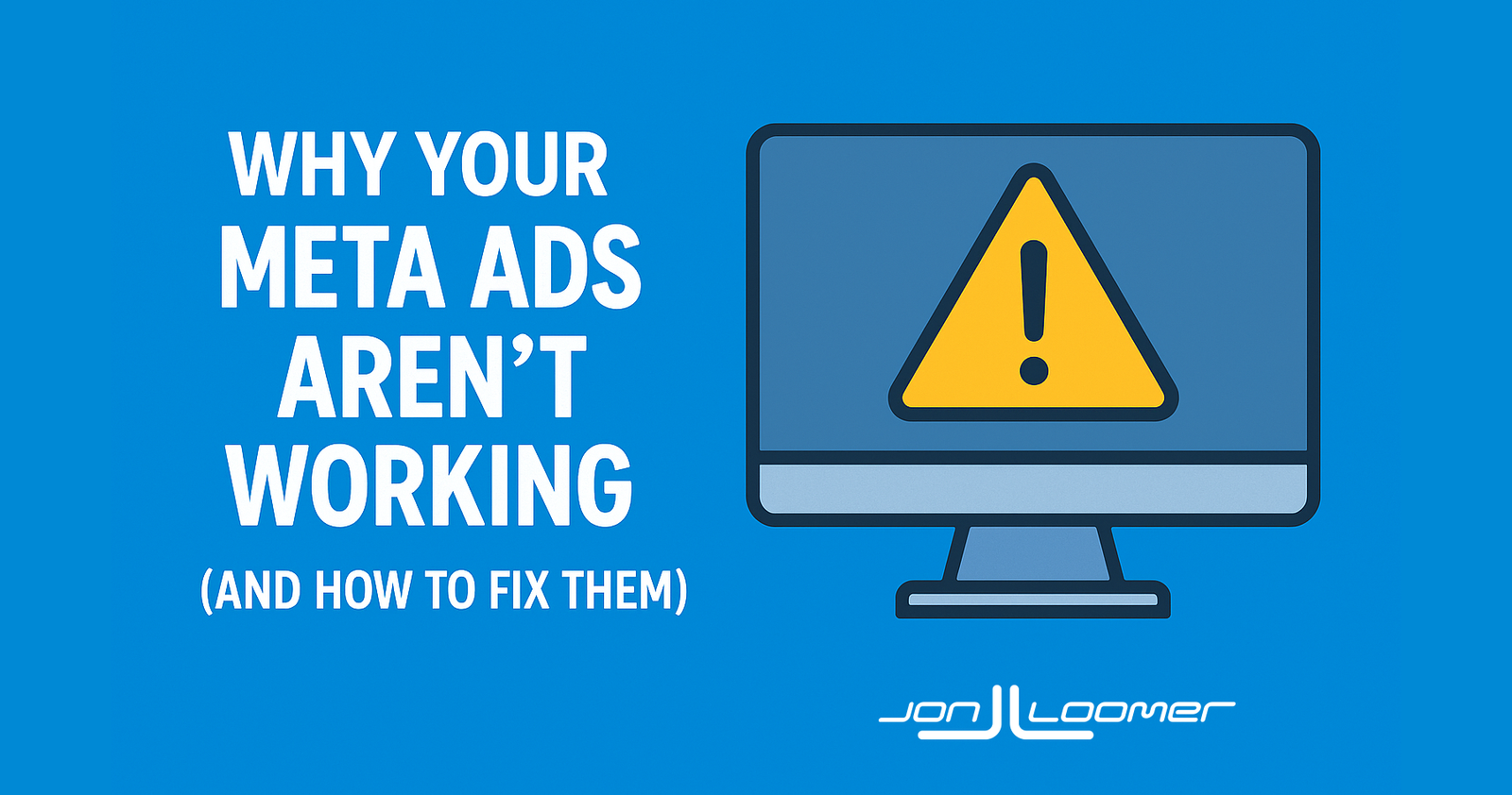 Why Your Meta Advertisements Aren’t Working (And The way to Repair Them)