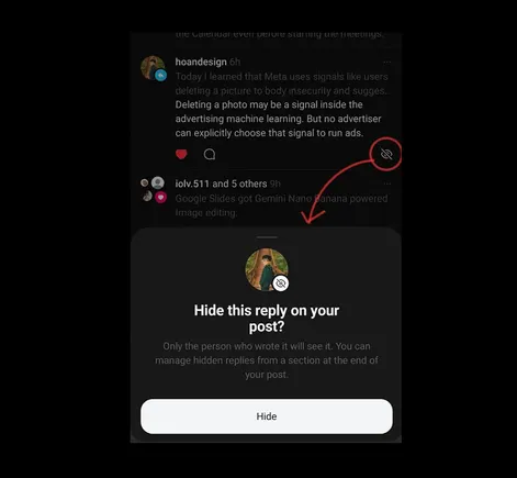 Threads Makes it Simpler to Cover Undesirable Put up Replies