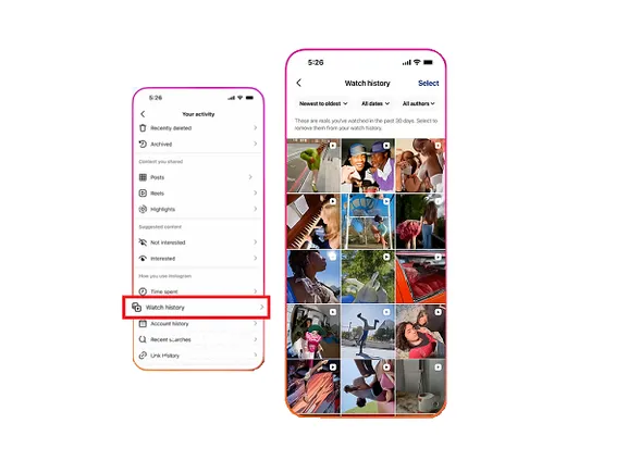 Instagram Provides Watch Historical past for Reels