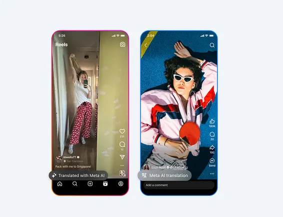Meta Provides Extra Languages to AI Translations for Reels