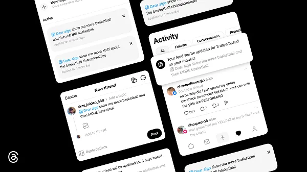 Threads Expands Guide Algorithm Management Possibility